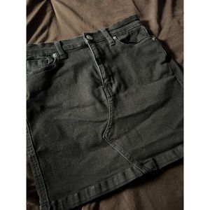 NWOT We The Free Denim Skirt